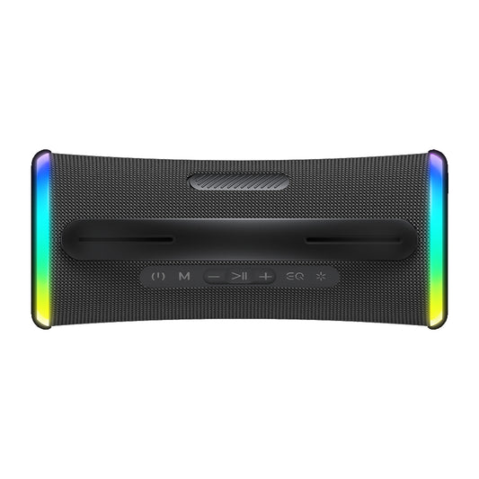 Cassa Portatile Bluetooth HAVIT SK834BT, 2 x 5W, RGB, Impermeabile, Nera