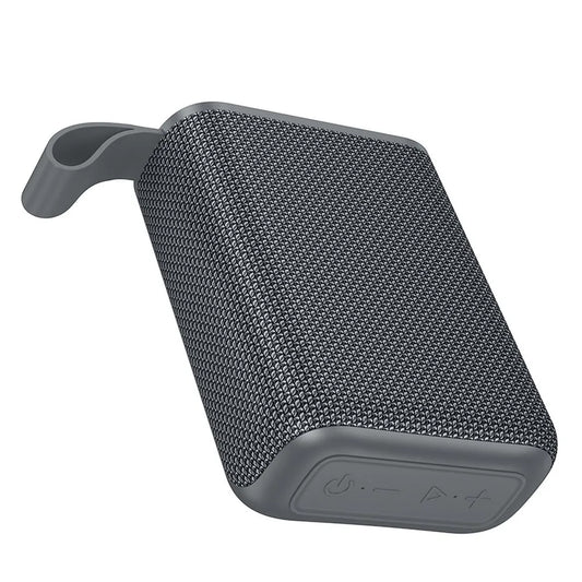 Cassa Portatile Bluetooth HOCO HC34, 5W, TWS, Impermeabile, Grigio