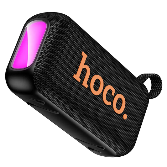 Cassa Portatile Bluetooth HOCO HC32, 2 x 10W, TWS, RGB, Nera