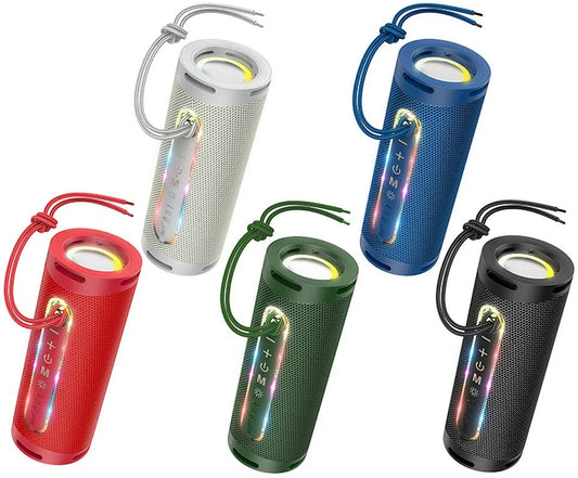 Cassa Portatile Bluetooth HOCO HC9 Dazzling Pulse Sports, 10W, TWS, RGB, Blu