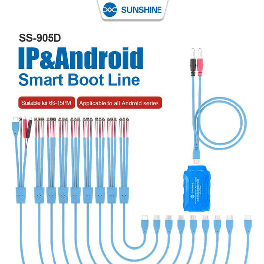 Cavo di Alimentazione Sunshine SS-905D 21 Type per Apple iPhone / Serie Android