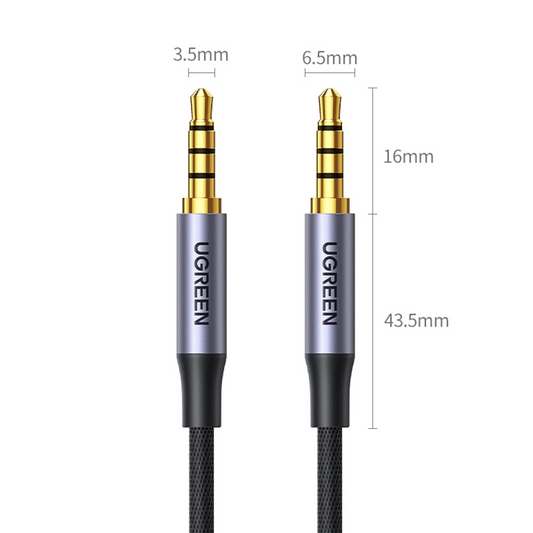 Cavo Audio 3,5mm - 3,5mm UGREEN AV183, 1,5m, Nero