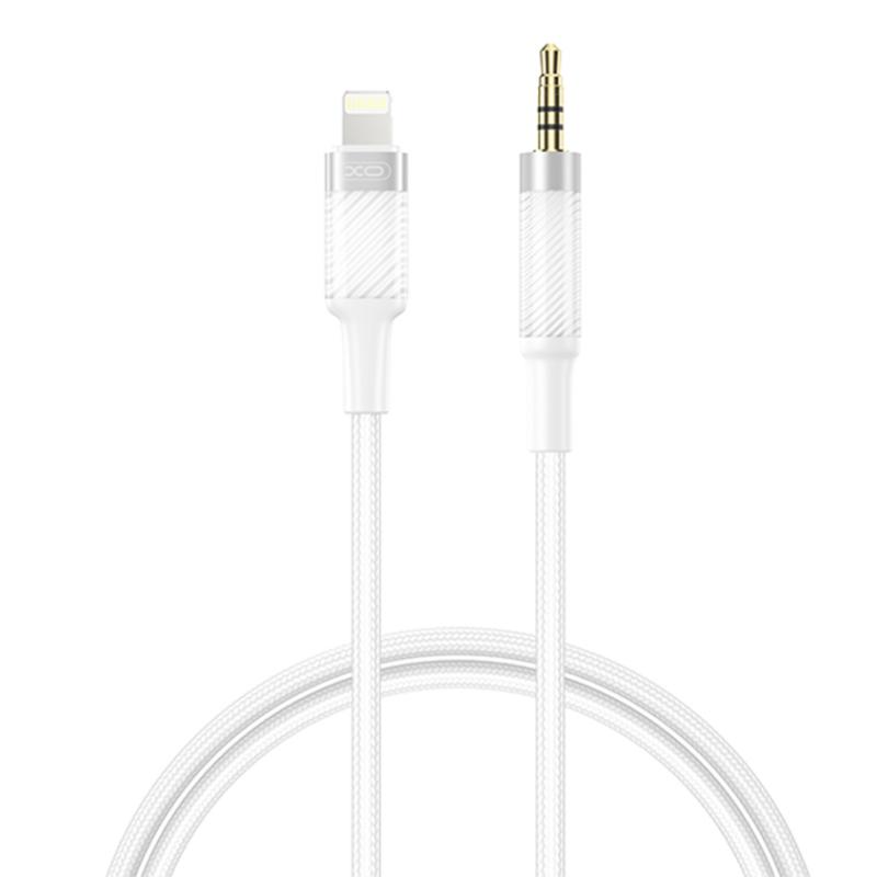 Cavo Audio Lightning - 3.5mm XO Design NB-R279A, 1m, Bianco