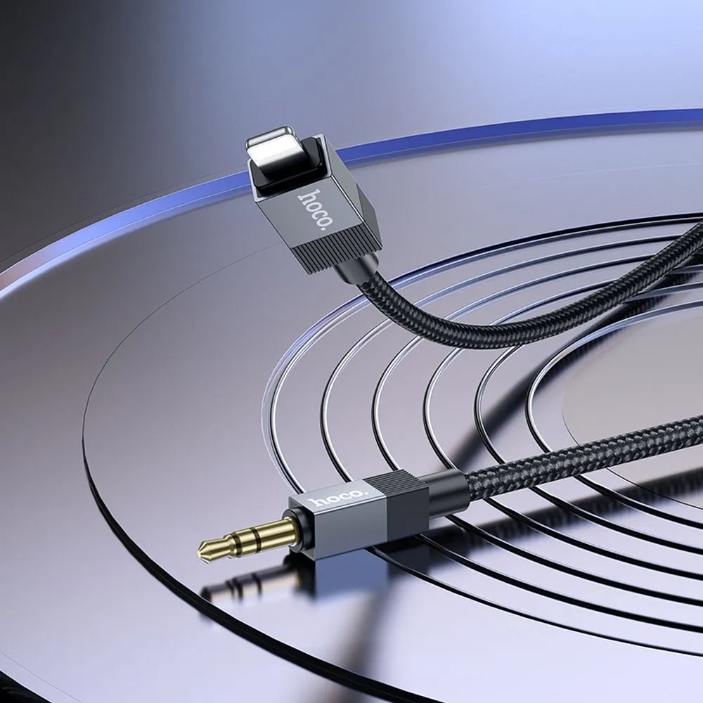 Cavo Audio Lightning - 3.5mm HOCO UPA32A, 1m, Nero