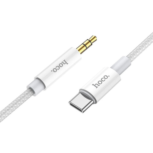 Cavo Audio USB-C - 3.5mm HOCO UPA19, 1m, Argento