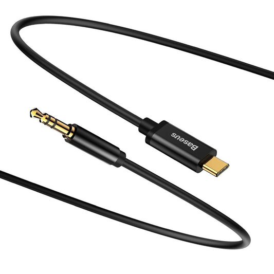 Audio Cable USB-C - 3.5mm Baseus Yiven Yiven M01, 1.2m, Black CAM01-01