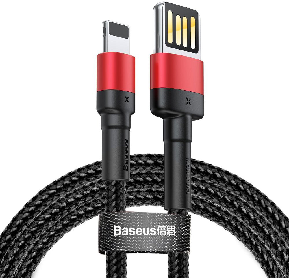 Cavo Dati e Ricarica USB-A - Lightning Baseus Cafule Special Edition, 18W, 1m, Rosso CALKLF-G91