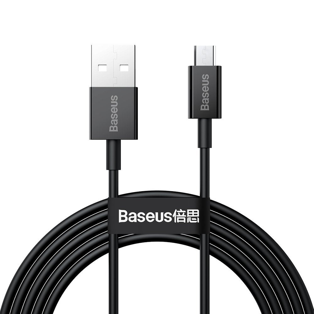 Cavo Dati e Ricarica USB-A - microUSB Baseus Superior Series, 18W, 1m, Nero CAMYS-01