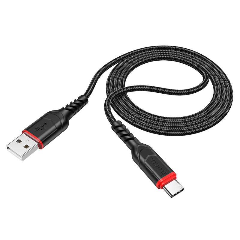 Cavo Dati e Ricarica USB-A - USB-C HOCO X59 Victory, 18W, 1m, Nero