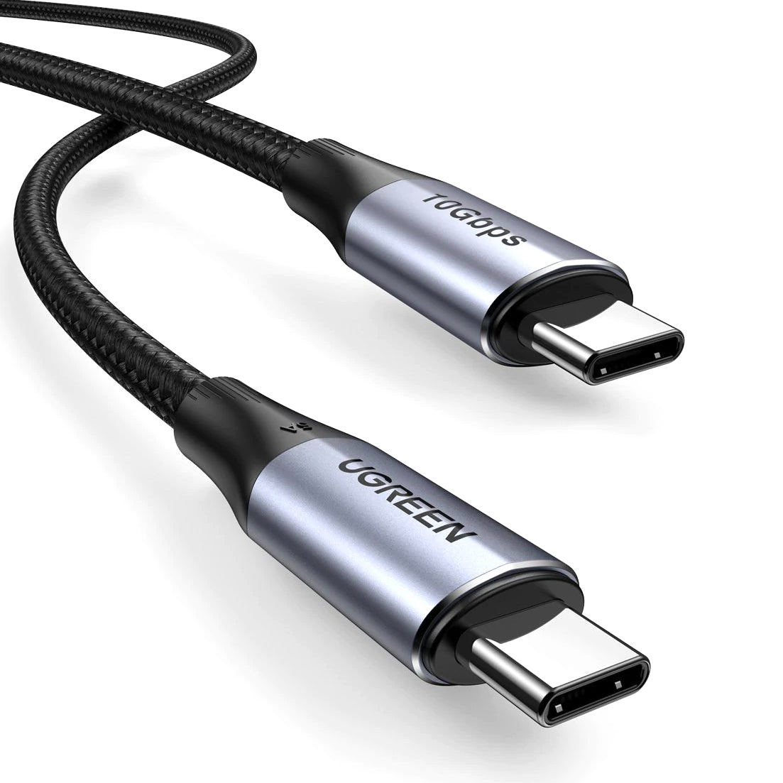 Cavo dati e ricarica USB-C - USB-C UGREEN US355, 100W, 1m, nero