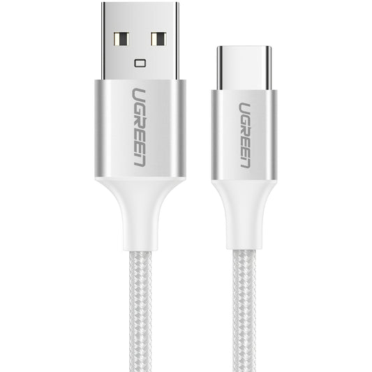 Cavo Dati e Ricarica USB-A - USB-C UGREEN US288, 18W, 1m, Bianco