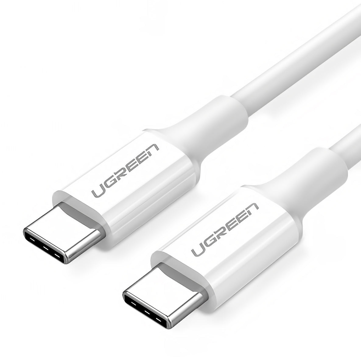 Cavo dati e ricarica USB-C - USB-C UGREEN US264, 60W, 1m, Bianco