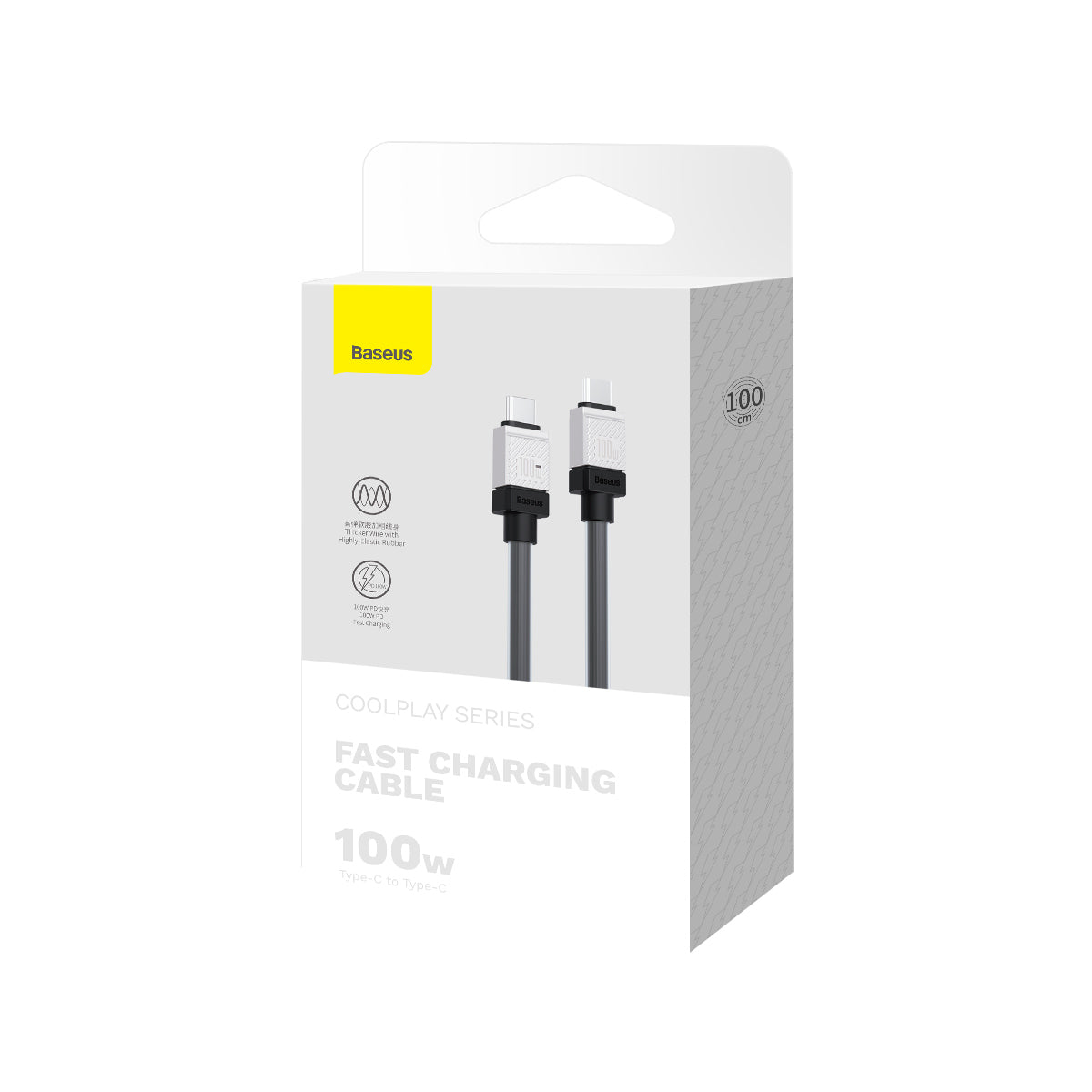 Cavo Dati e Ricarica USB-C - USB-C Baseus CoolPlay, 100W, 1m, Nero CAKW000201