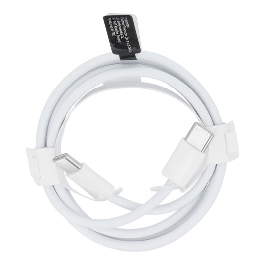 Cavo dati e ricarica USB-C - USB-C OEM USB-C HD26 Box, 30W, 1 m, bianco