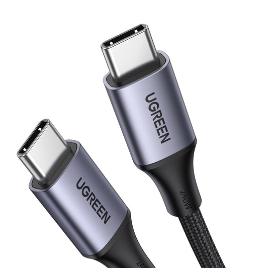 Cavo dati e ricarica USB-C - USB-C UGREEN US535, 240W, 2m, Grigio