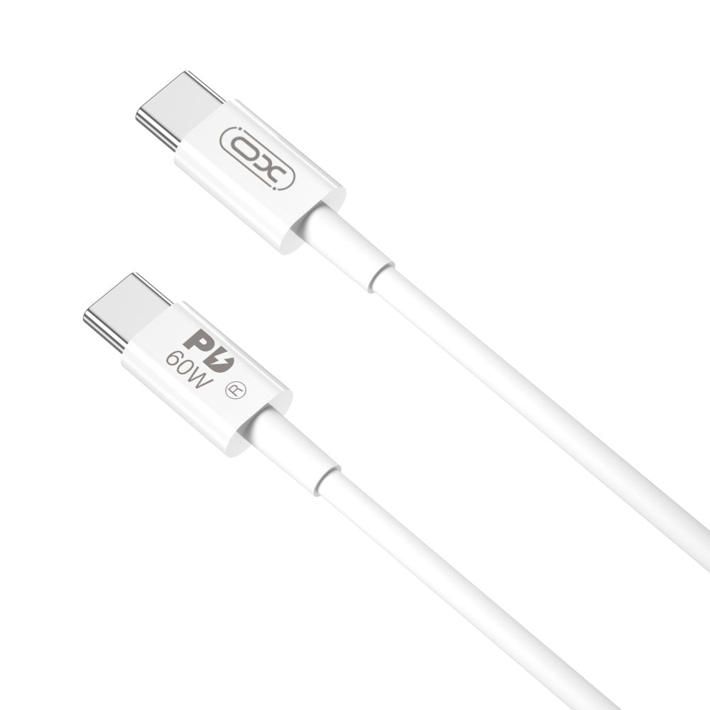 Cavo Dati e Ricarica USB-C - USB-C XO Design NB-Q190A, 60W, 1m, Bianco