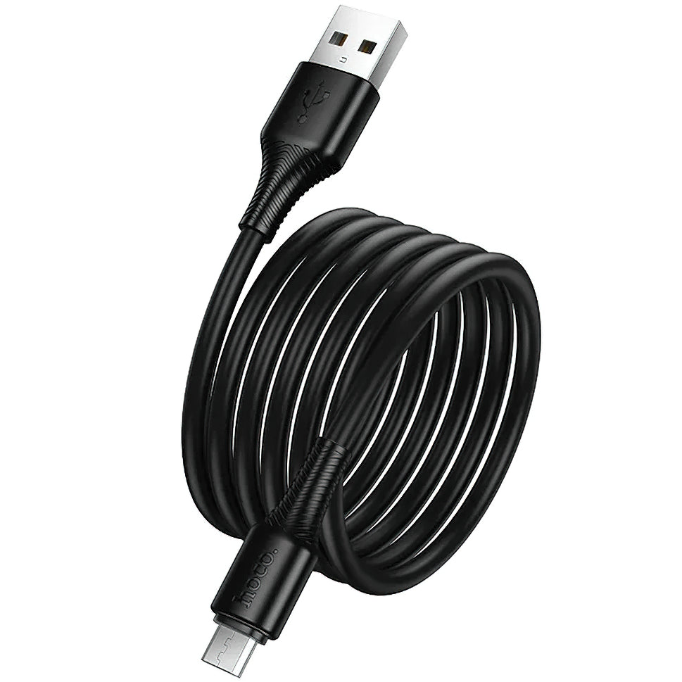 Cavo Dati e Ricarica USB-A - microUSB HOCO X120, 18W, 1m, Nero