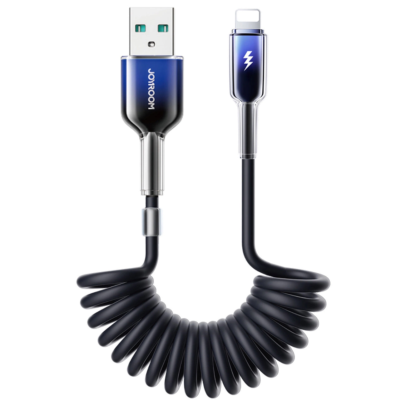 Cavo Dati e Ricarica USB-A - Lightning Joyroom S-A43 Crystal, 18W, 1.5m, Nero