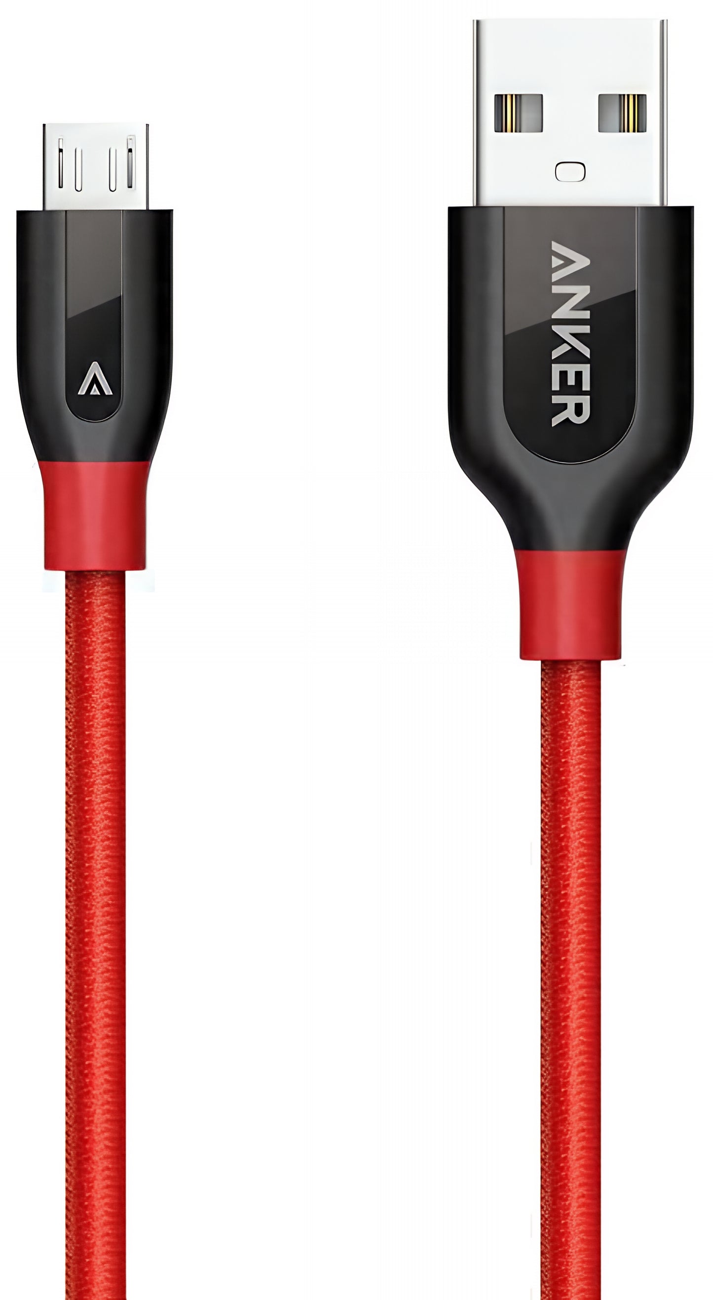 Cavo Dati e Ricarica USB-A - microUSB Anker PowerLine+, 18W, 0.91m, Rosso A8142G91