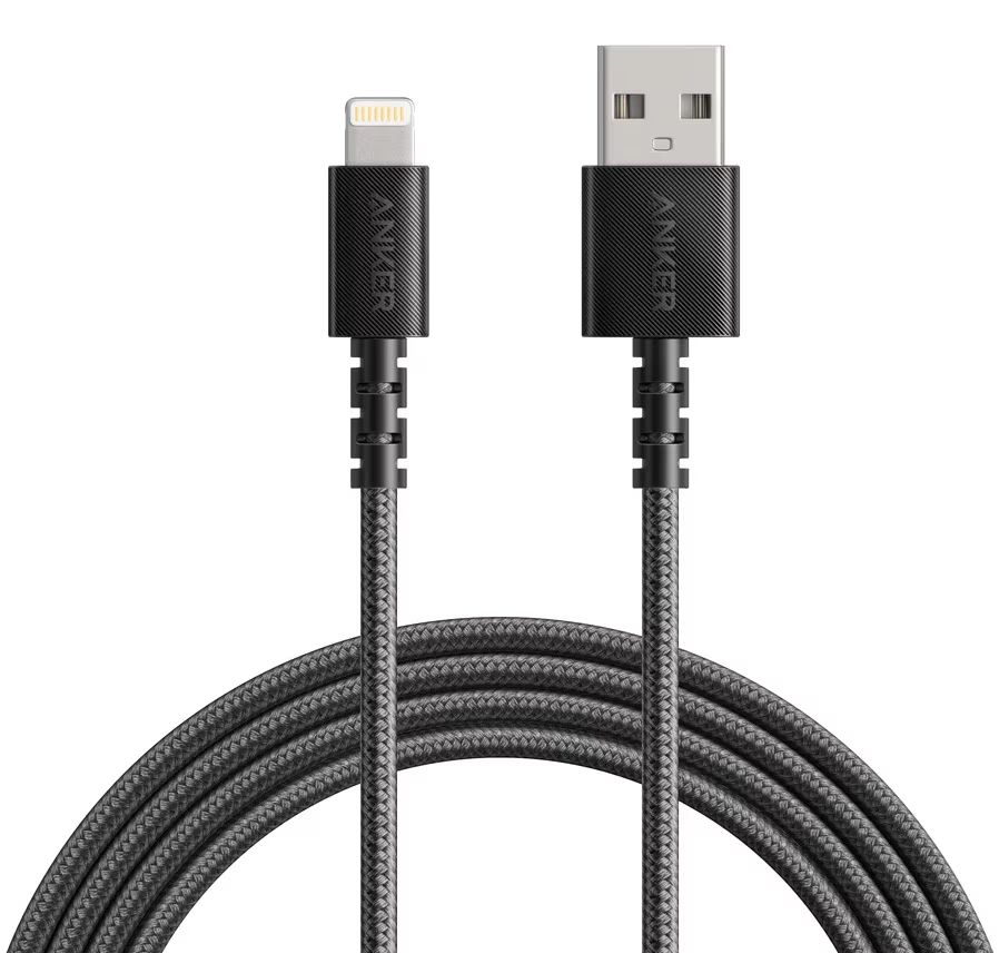 Cavo Dati e Ricarica USB-A - Lightning Anker Powerline Select+, 18W, 1.8m, Nero A8013H12