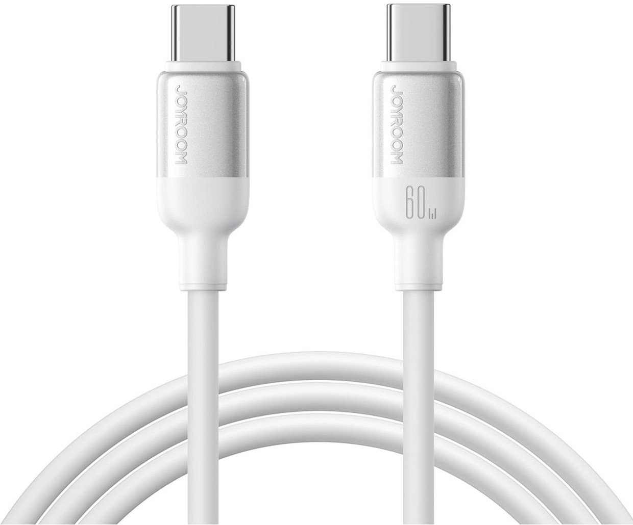 Cavo Dati e Ricarica USB-C - USB-C Joyroom S-A62 Lively, 60W, 1,2m, Bianco