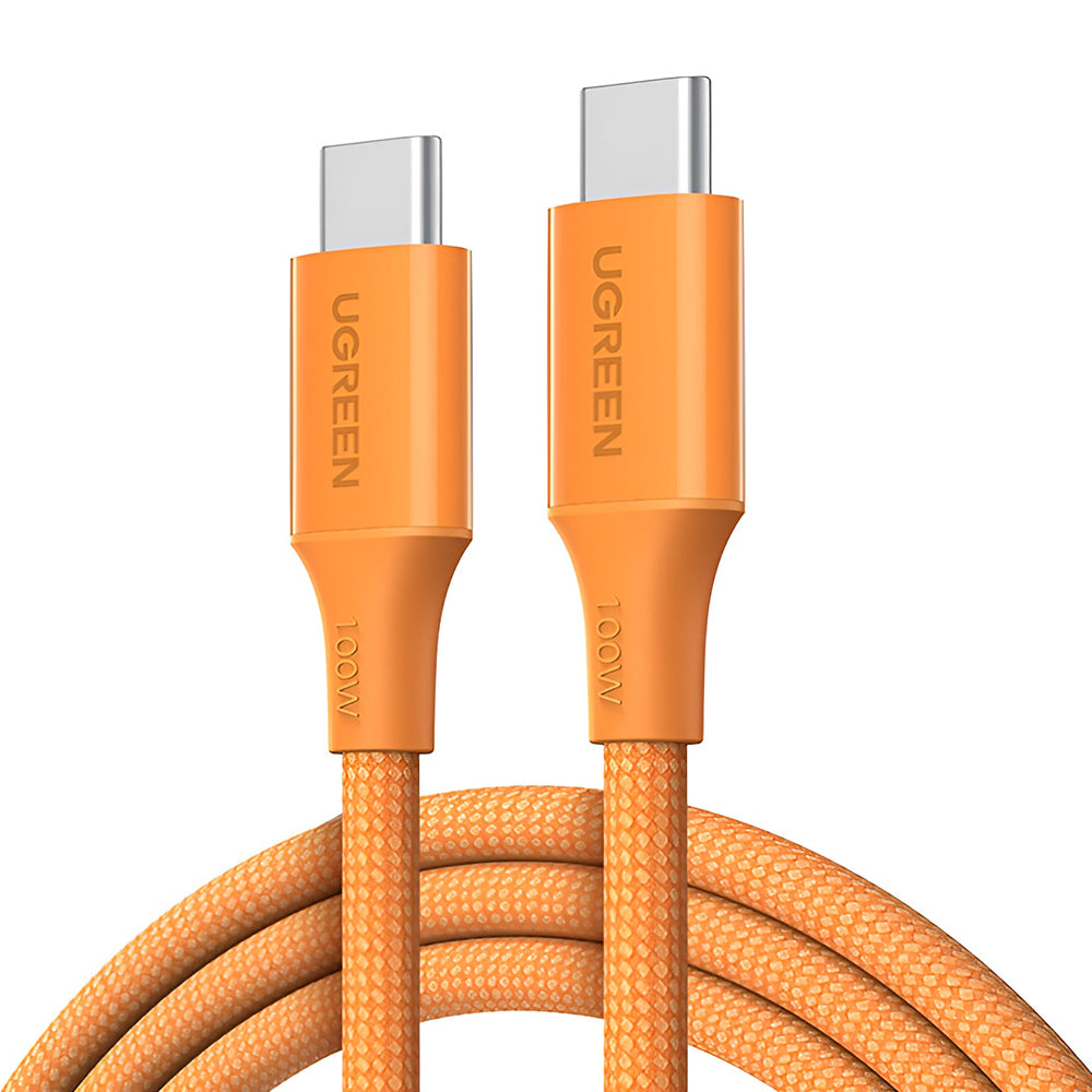 Cavo Dati e Ricarica USB-C - USB-C UGREEN L502, 100W, 1m, Arancione