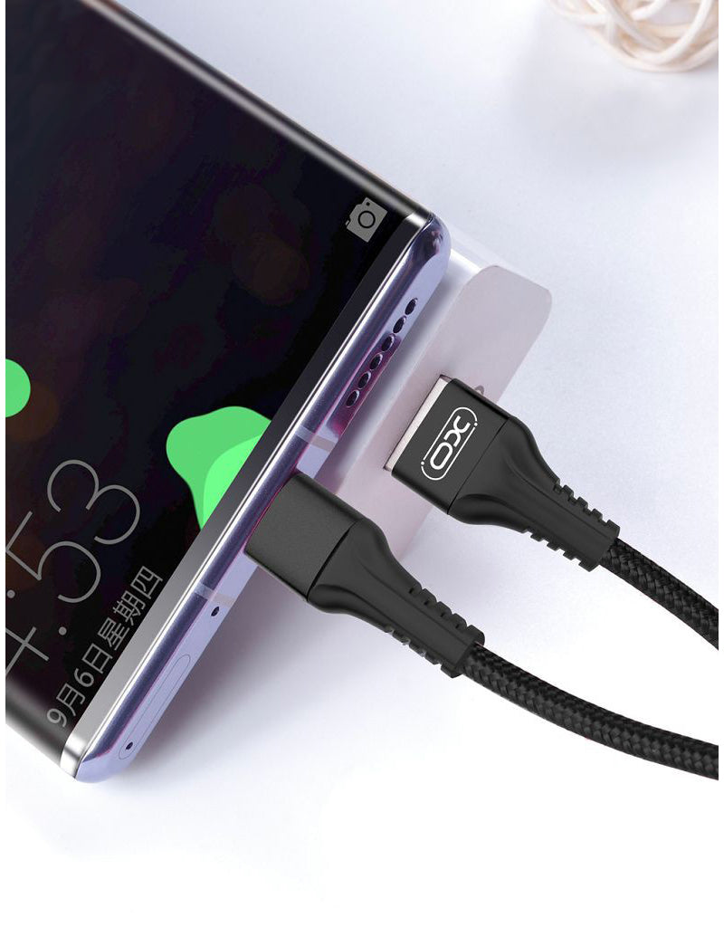 Cavo Dati e Ricarica USB-A - microUSB XO Design NB118, 18W, 1m, Rosso