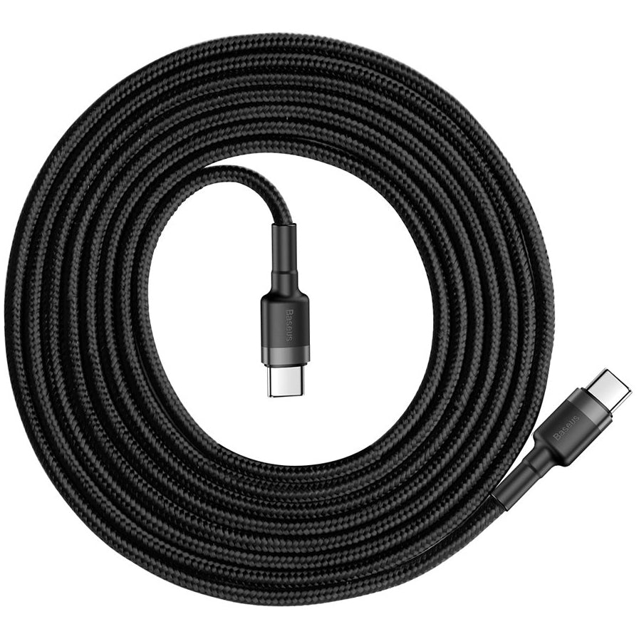 Cavo Dati e Ricarica USB-C - USB-C Baseus Cafule, 60W, 2m, Nero CATKLF-HG1