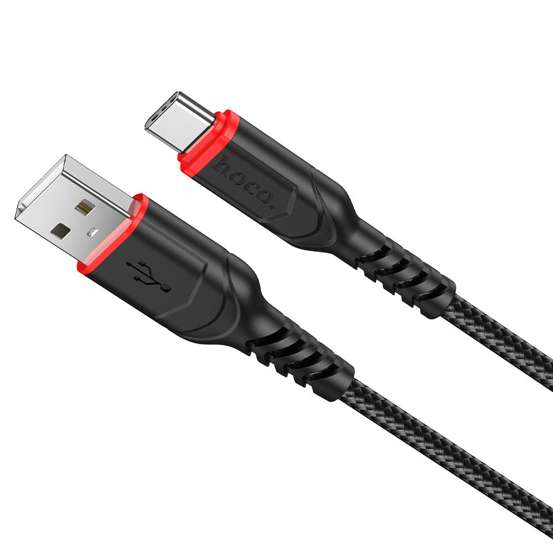 Cavo Dati e Ricarica USB-A - USB-C HOCO X59 Victory, 18W, 1m, Nero