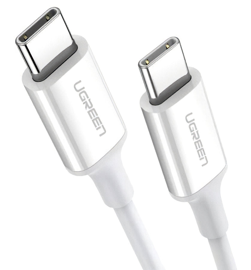 Cavo dati e ricarica USB-C - USB-C UGREEN US264, 60W, 1,5m, Bianco