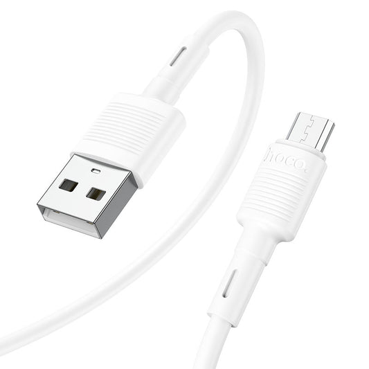 Cavo Dati e Ricarica USB-A - microUSB HOCO X83 Victory, 18W, 1m, Bianco