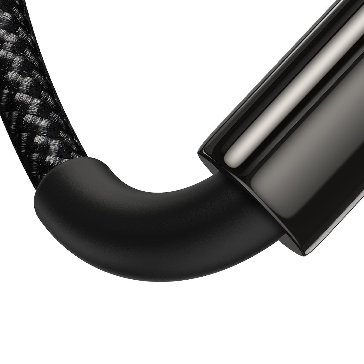 USB-A a USB-C Baseus Tungsten Gold, 100W, 2m, nero CAWJ00010101