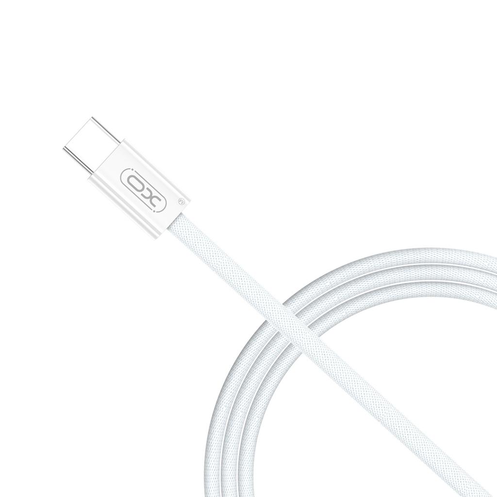 Cavo Dati e Ricarica USB-C - USB-C XO Design NB-Q260B, 60W, 1.5m, Bianco