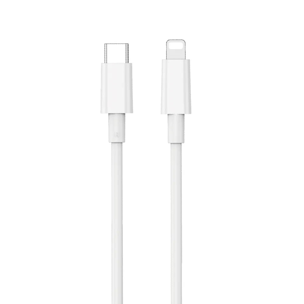 Cavo Dati e Ricarica USB-C - Lightning WiWu Wi-C008, 30W, 1.2m, Bianco