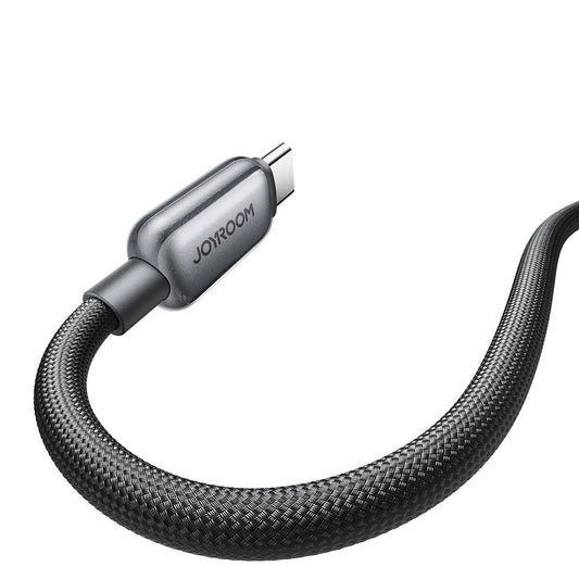Cavo Dati e Ricarica USB-C - USB-C Joyroom S-A55 StarFlight Display, 100W, 1.2m, Nero