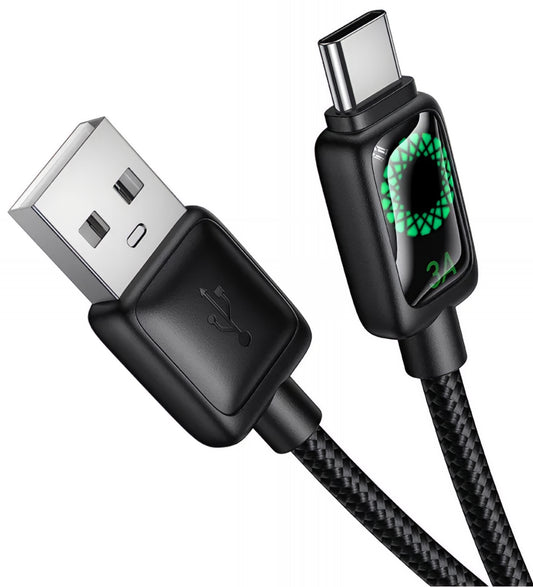 Cavo Dati e Ricarica USB-A - USB-C HOCO U146, 36W, 1.2m, Nero