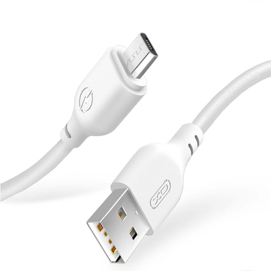 Cavo Dati e Ricarica USB-A - microUSB XO Design NB103, 18W, 1m, Bianco