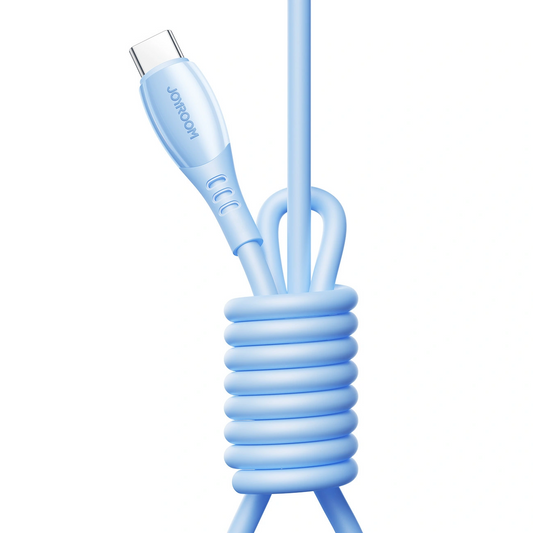 USB-C to Lightning Data and Charging Cable Joyroom S-A59 Vibrant, 30W, 1.2m, Blue