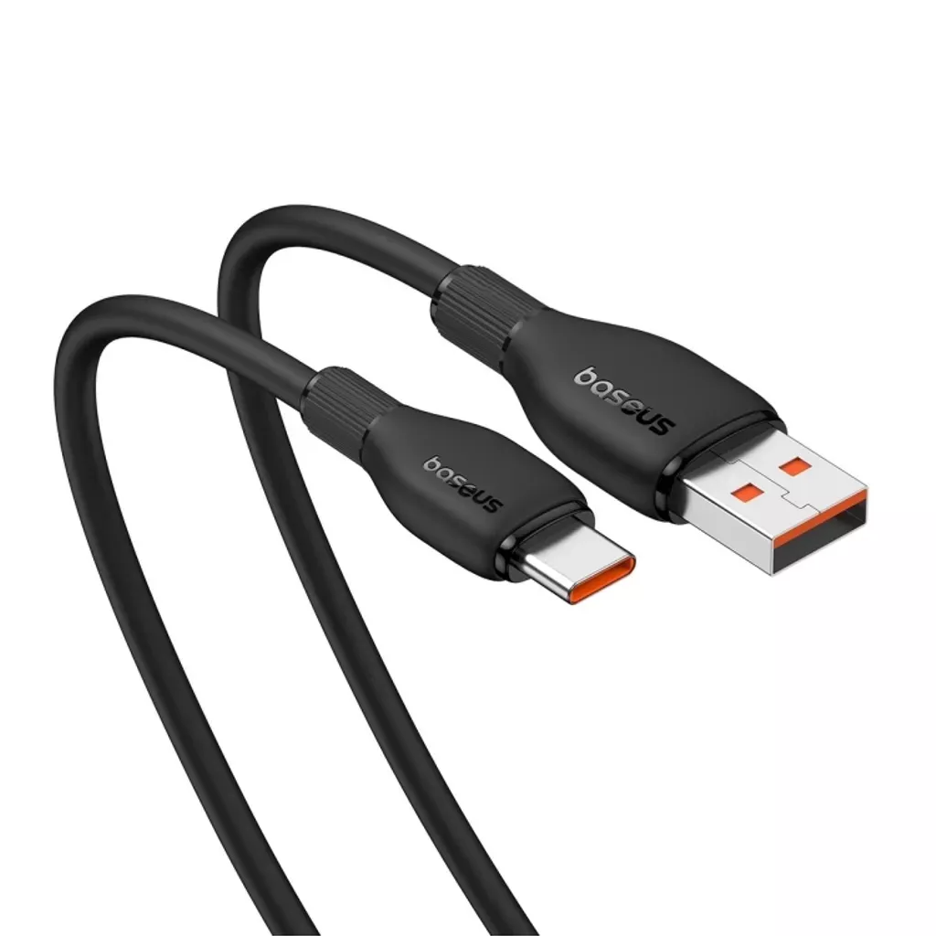 Cavo Dati e Ricarica USB-A - USB-C Baseus Pudding, 100W, 1.2m, Nero P10355703111-00