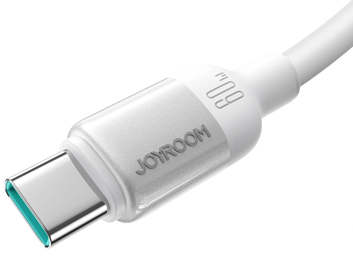 Cavo Dati e Ricarica USB-C - USB-C Joyroom S-A62 Lively, 60W, 1,2m, Bianco