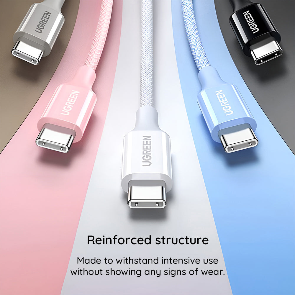 Cavo Dati e Ricarica USB-C - USB-C UGREEN L502, 100W, 1m, Arancione