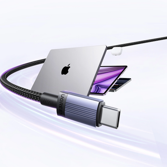 Cavo Dati e Ricarica USB-C - USB-C UGREEN, 100W, 3m, Nero