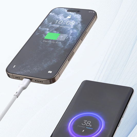 Cavo Dati e Ricarica USB-C - USB-C Dudao L9C Max, 240W, 1,2m, Bianco