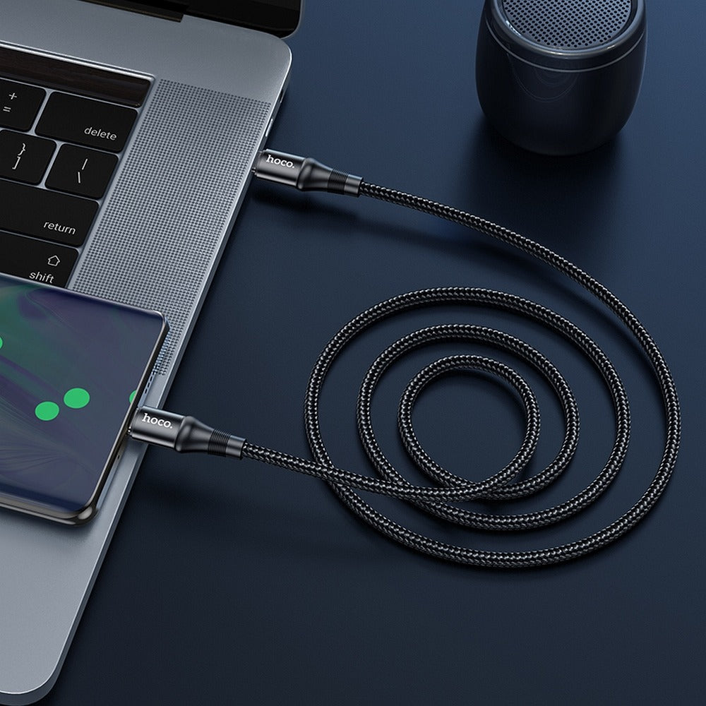Cavo Dati e Ricarica USB-C - USB-C HOCO X50, 100W, 1m, Nero