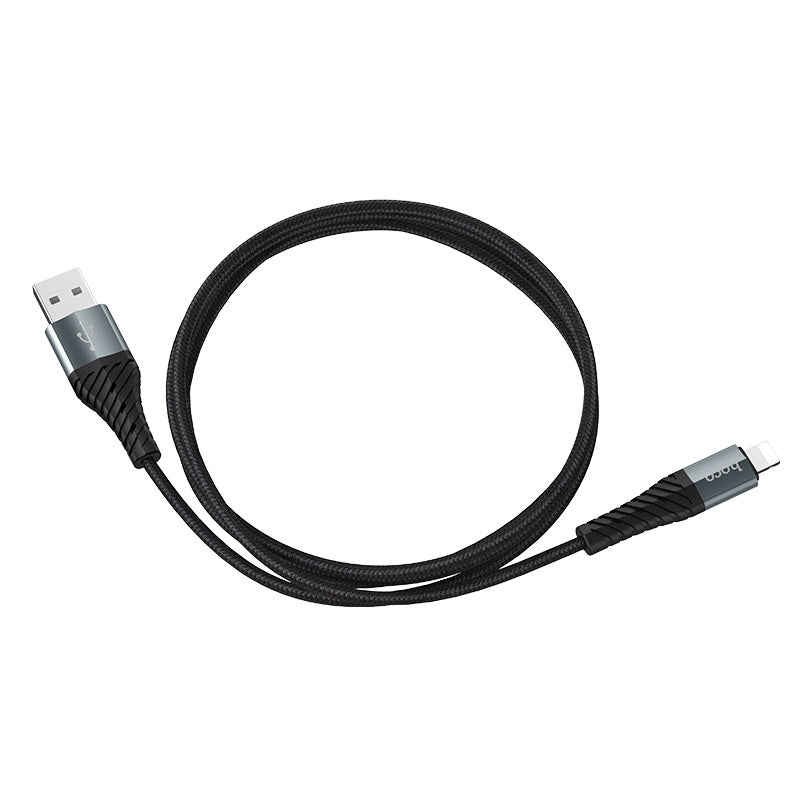 Cavo dati e ricarica USB-A - Lightning HOCO X38 Cool, 18W, 1m, nero