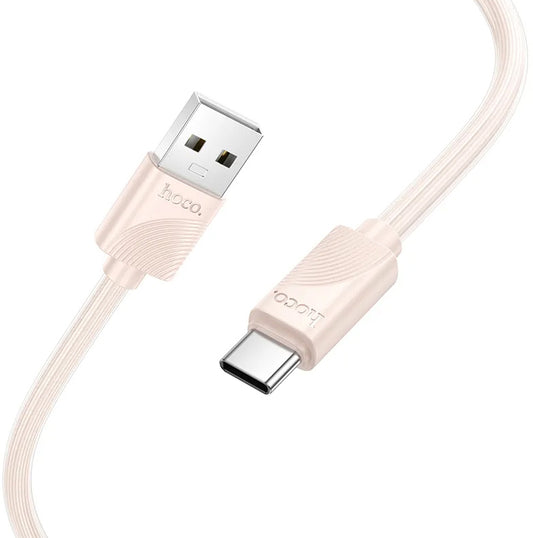 Cavo Dati e Ricarica USB-A - USB-C HOCO X114, 18W, 1m, Rosa