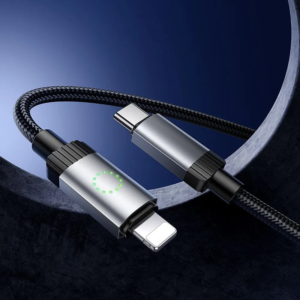 Cavo Dati e Ricarica USB-C - Lightning HOCO X117, 27W, 1m, Nero