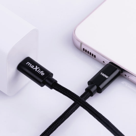 Cavo Dati e Ricarica USB-C - USB-C MaXlife MXUC-12, 100W, 1m, Nero