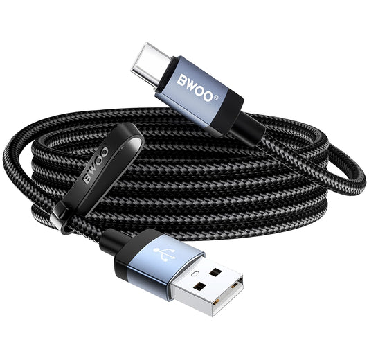 Cavo Dati e Ricarica USB-A - USB-C BWOO BO-X401C, 18W, 1m, Nero