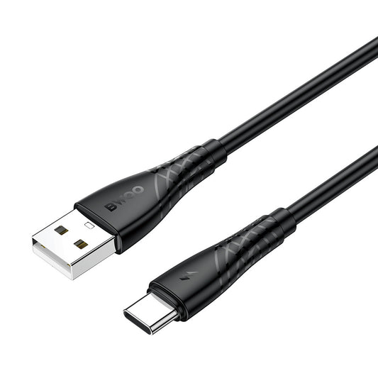 Cavo Dati e Ricarica USB-A - USB-C BWOO BO-X318C, 27W, 1m, Nero